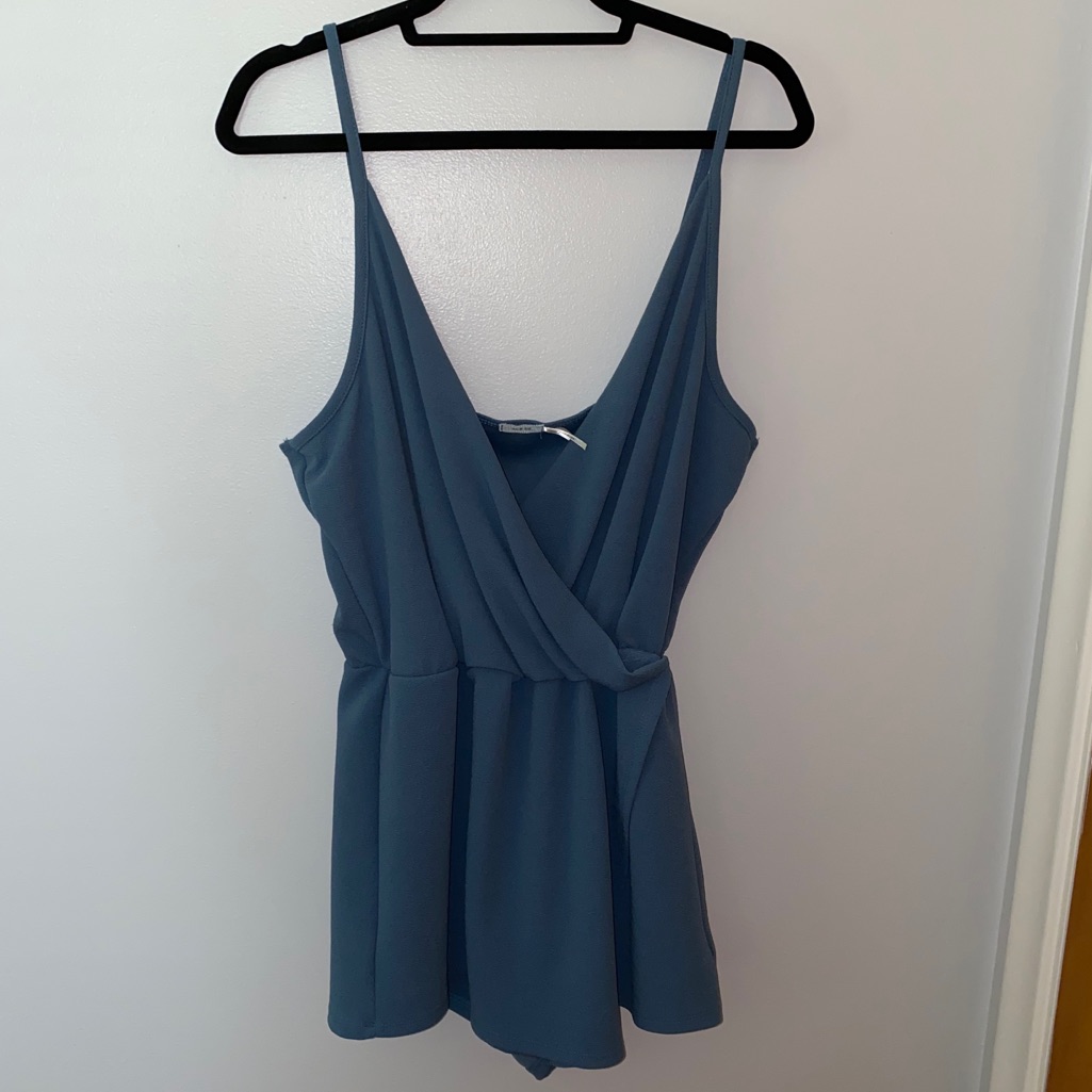 Kimchi Blue Blue Romper Kimchi Blue Blue Romper